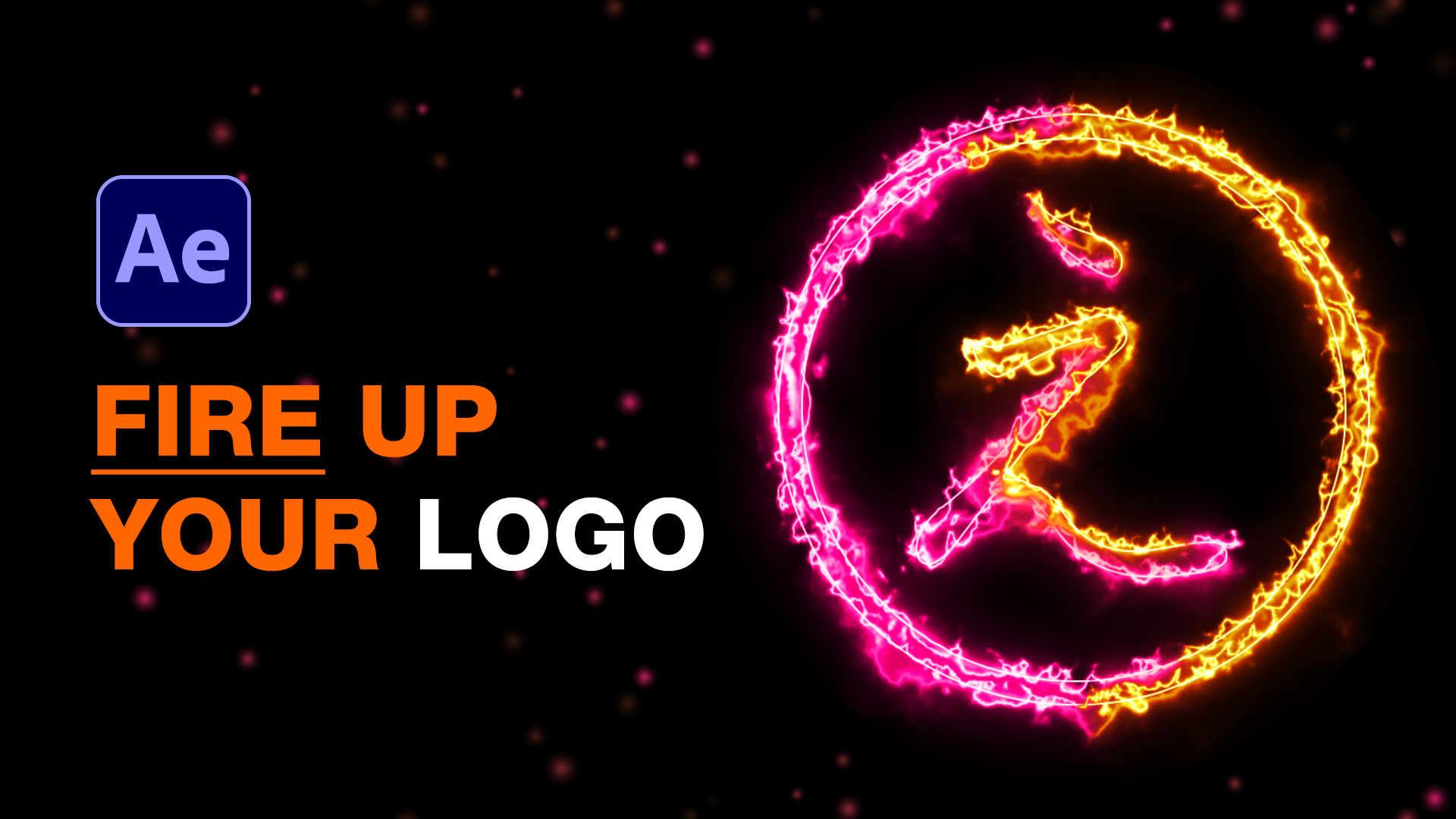 Saber plugin tutorial, After Effects fire up your Logo