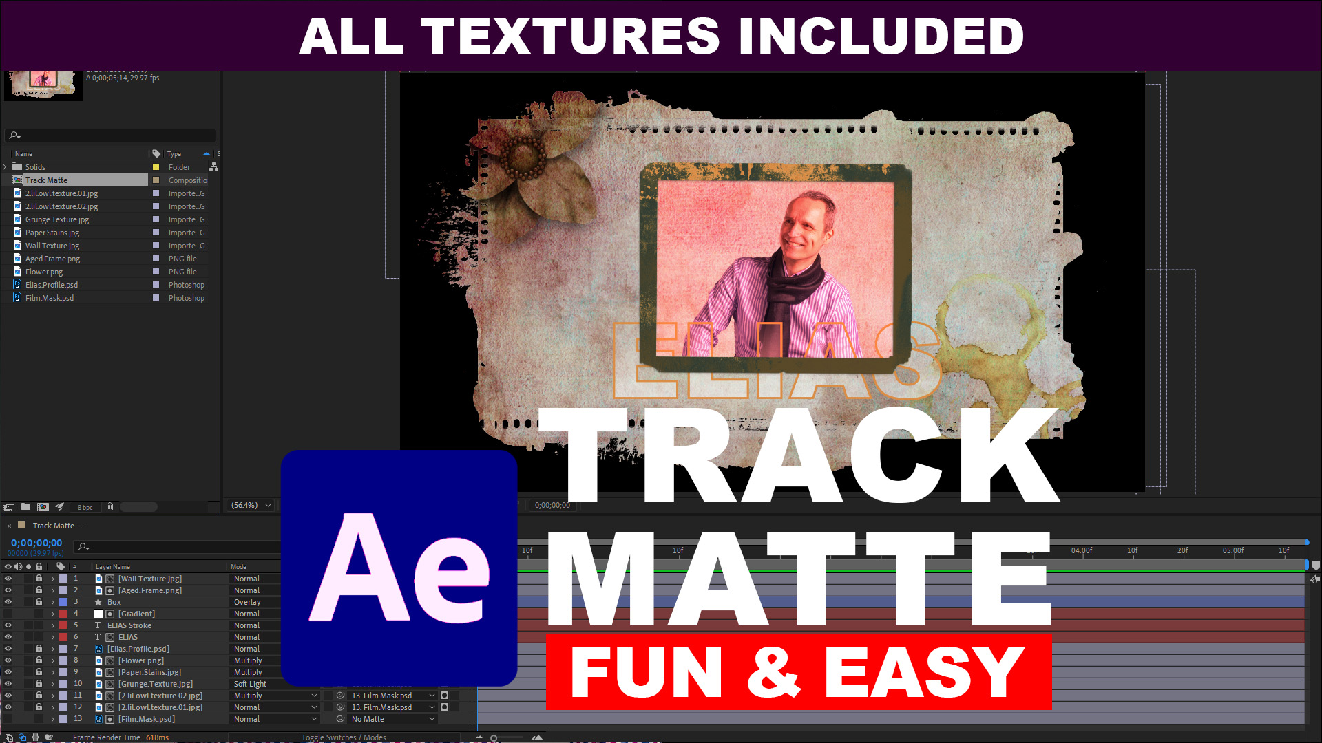 After Effects Track Matte 2023