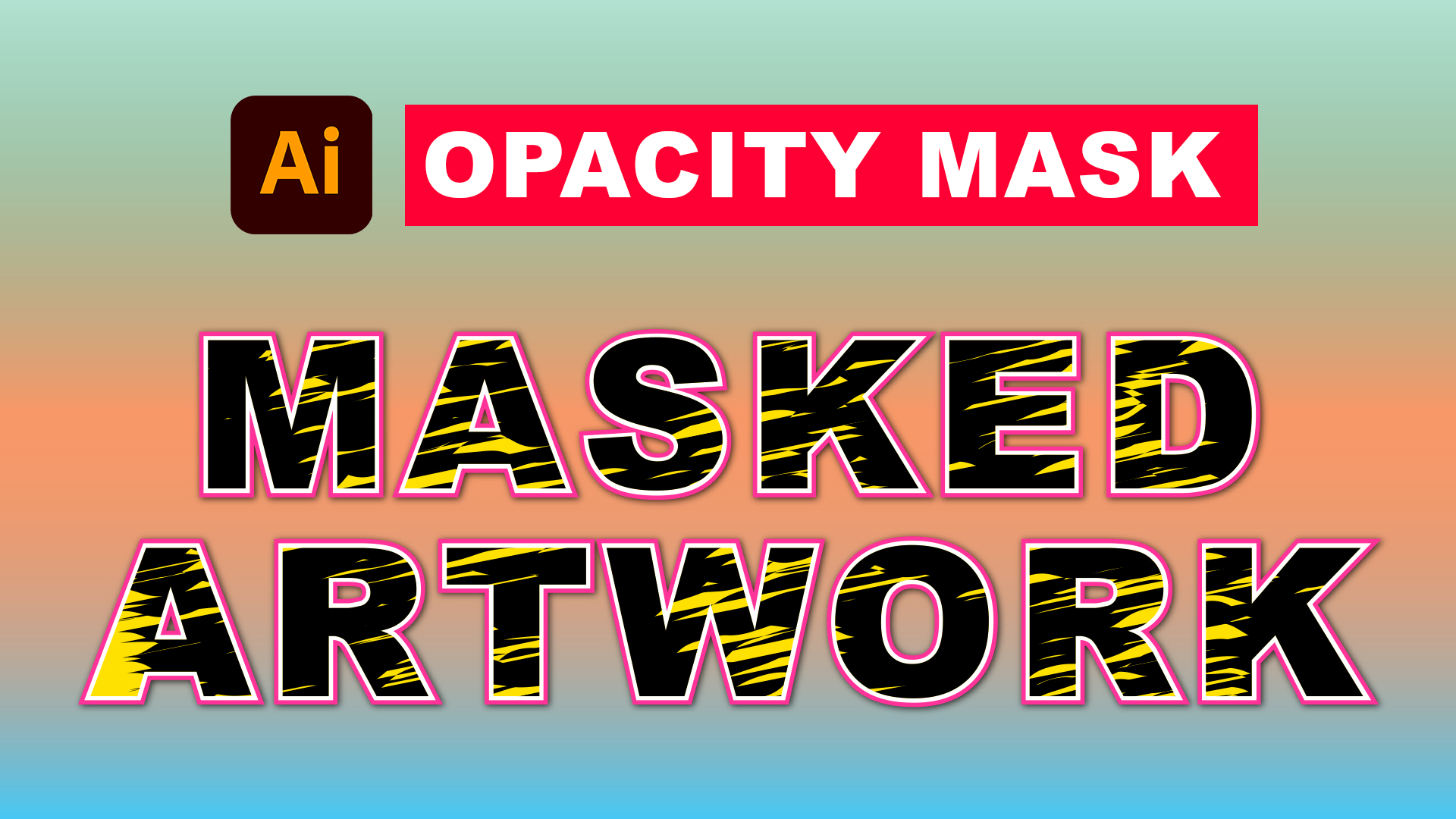Opacity Mask Illustrator 2023