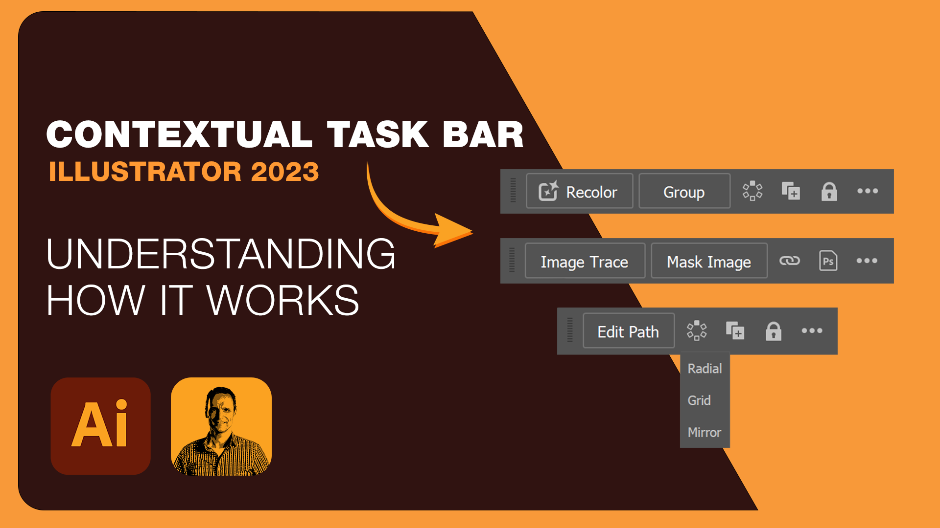 Contextual Task Bar In Illustrator