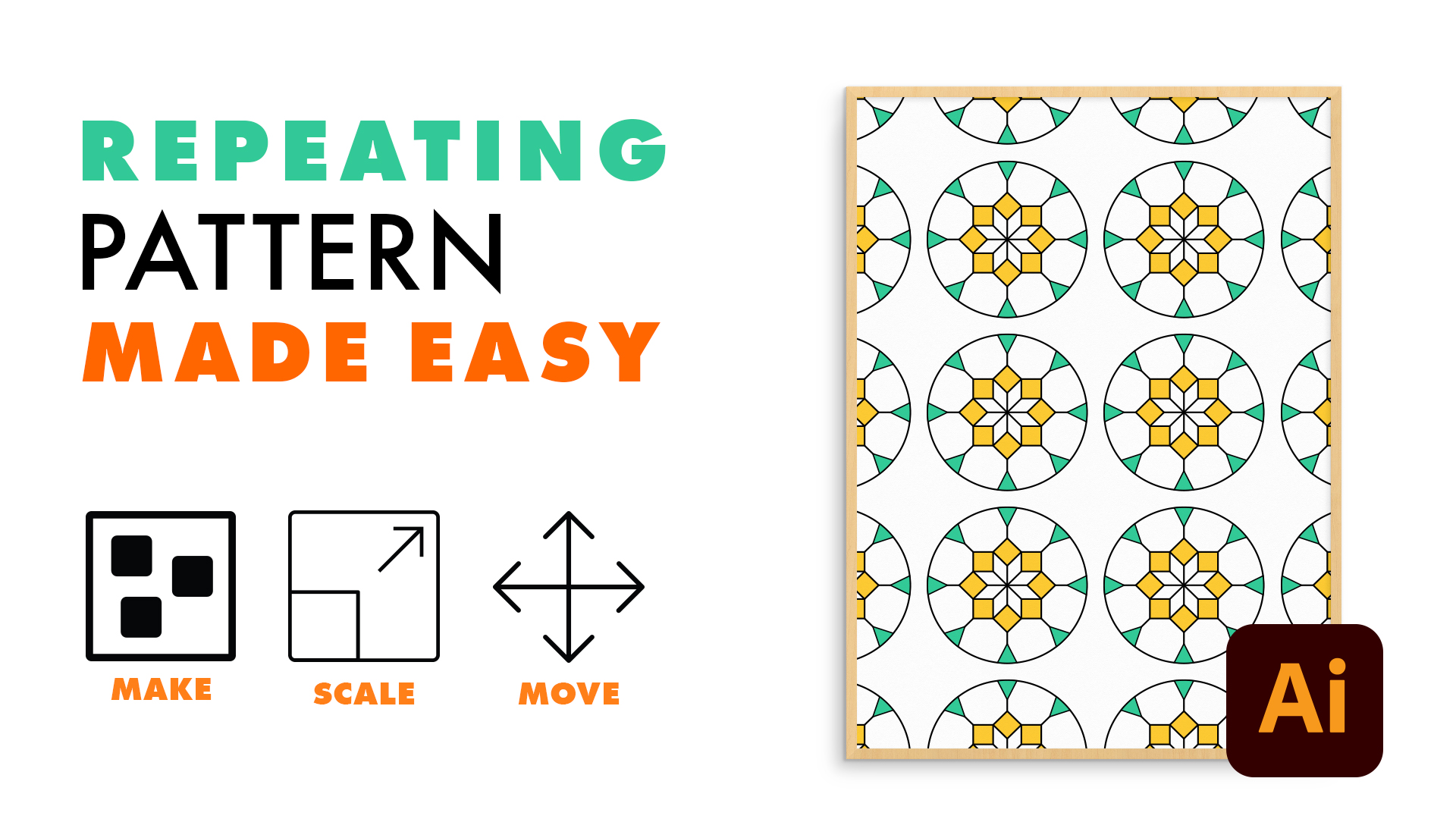 Illustrator Repeating Pattern Made Easy
